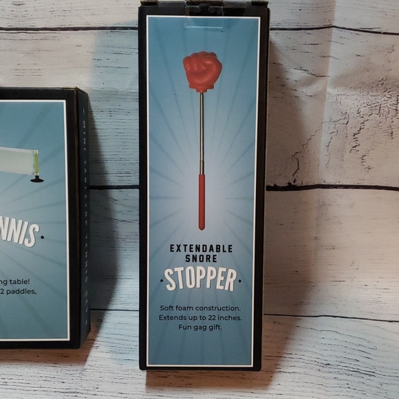 Tabletop Tennis & Snore Stopper - Picture 6 of 8